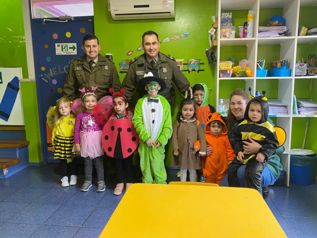 Día del Carabinero en Jardín Infantil Happy House Alcántara