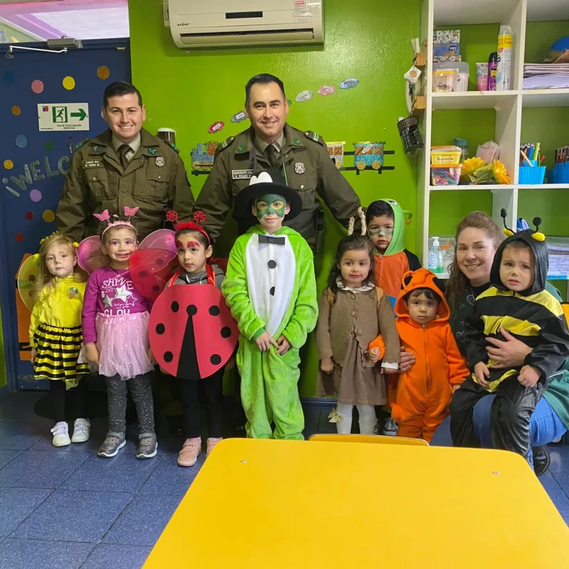 Día del Carabinero en Jardín Infantil Happy House Alcántara